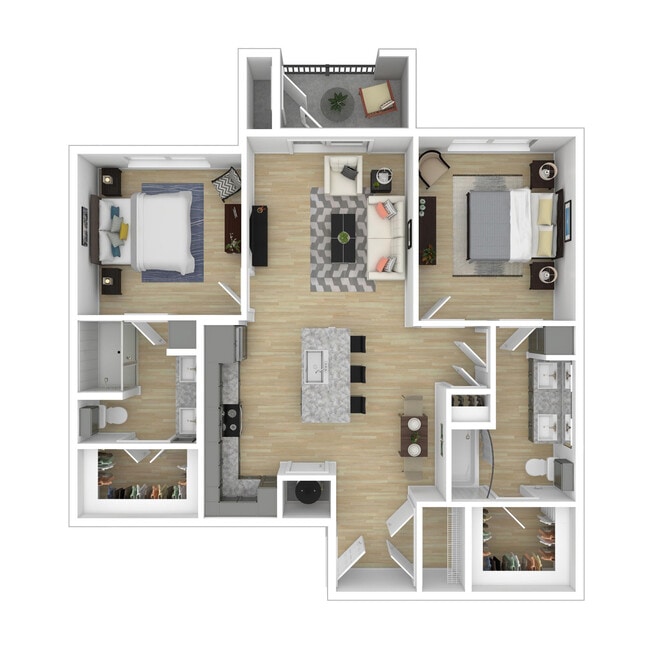 Floorplan - Palladium Houston Ella