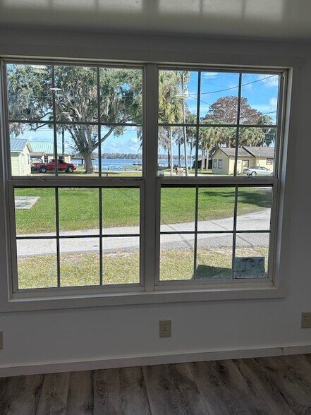 Large windows to enjoy the view from the living room - 2915 Tindel Camp Rd