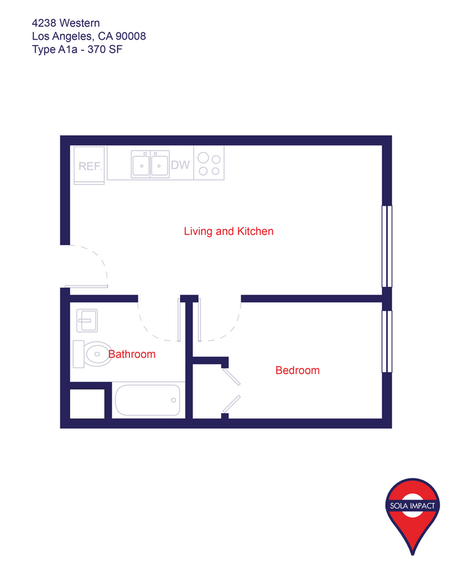 Floorplan - 4238 S. Western Ave