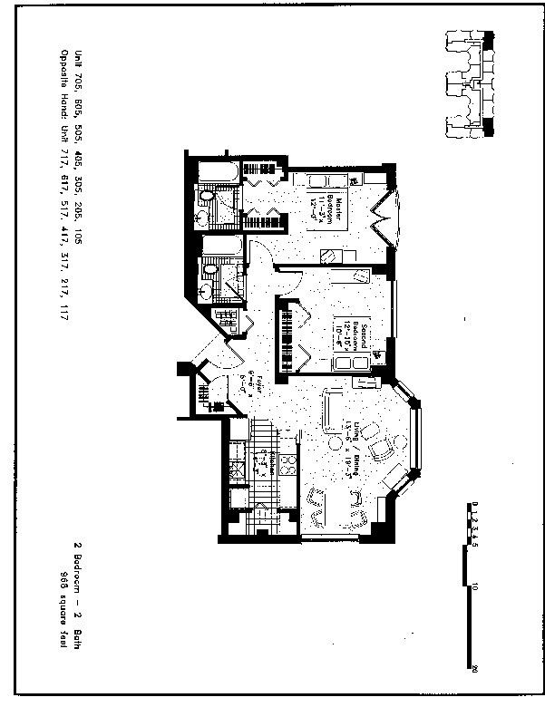 Floorplan - Landmark Square Apartments
