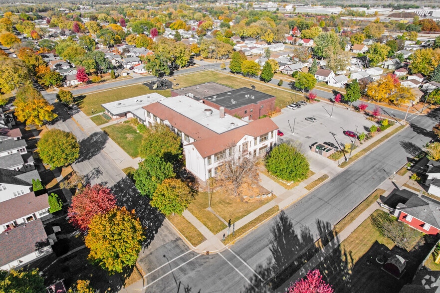 Aerial Photo - Roosevelt School Apartments