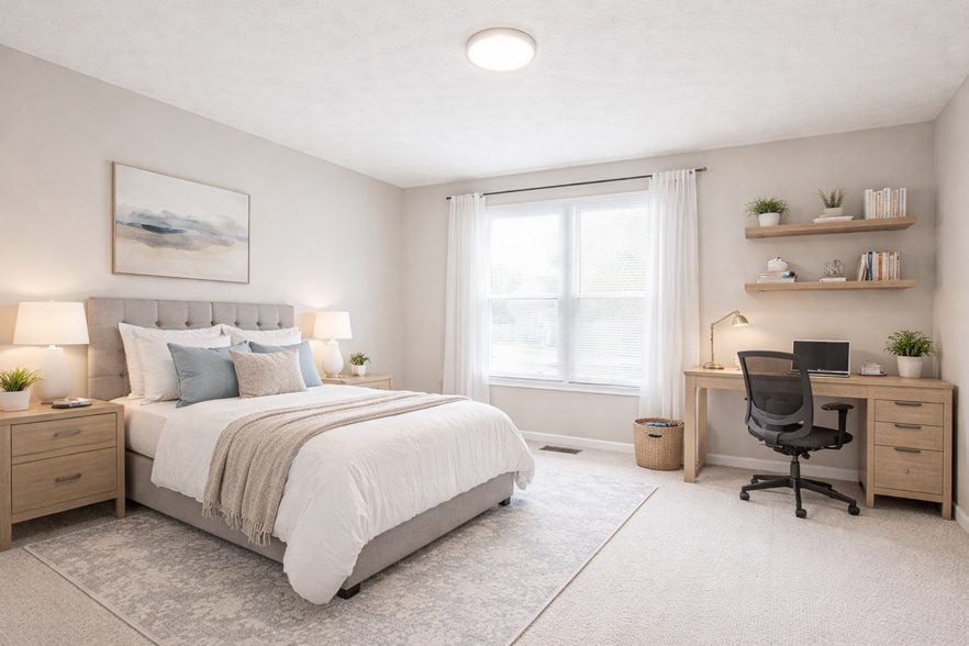 VIRTUALLY STAGED - 6130 Bethesda Way