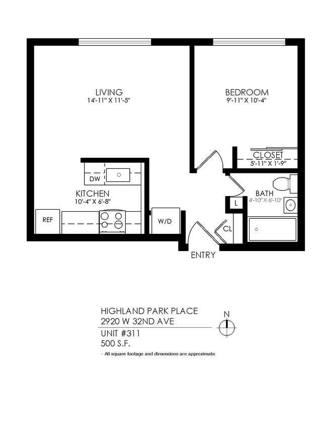 Floorplan - Highland Park