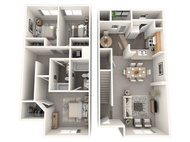 Floorplan - Reserve at Centerra Apartments