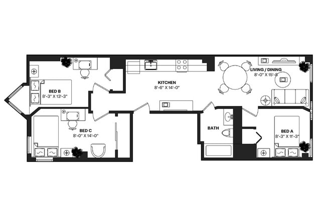 Building Photo - Room in Shared 3 bed/1 bath home in Hell's Kitchen