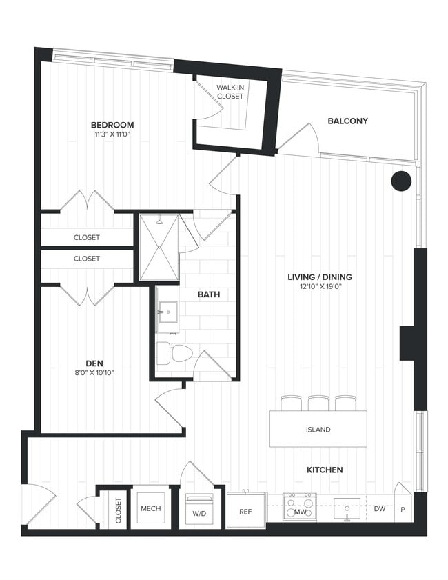 Floorplan - The Milton