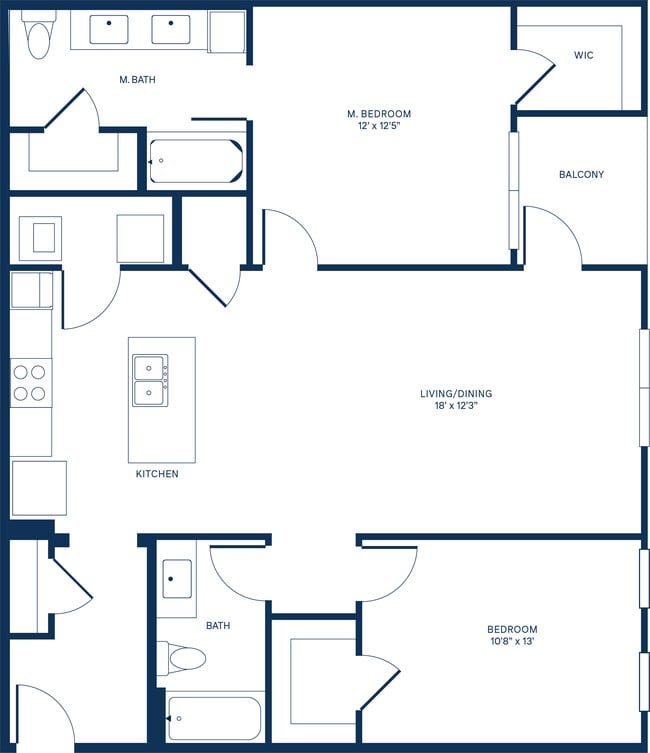 Floorplan - Watermark at Harvest Junction