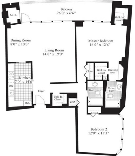 Floorplan - Crystal Place