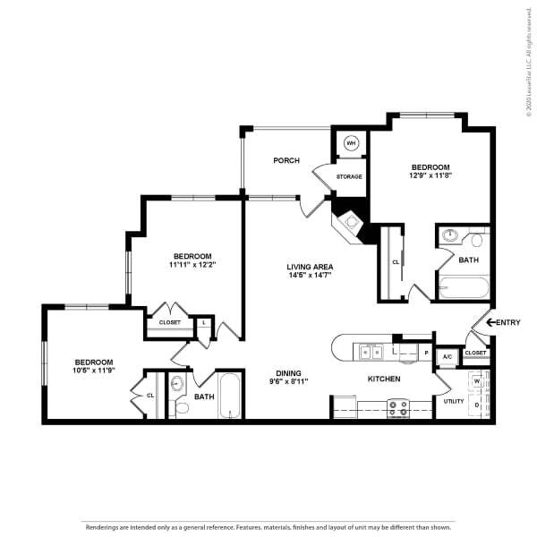 Floorplan - Hyde Park