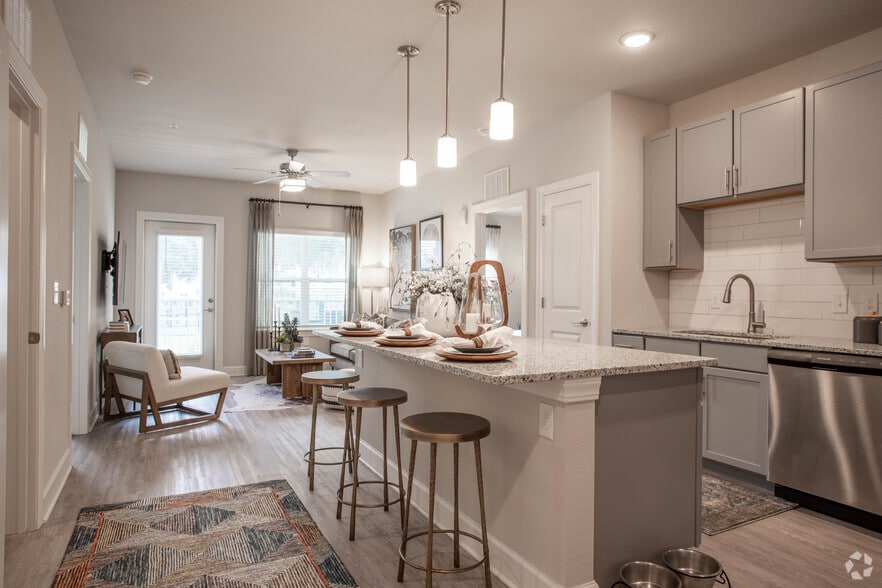 2BR, 2BA - 1,265SF - B3 - 2BR, 2BA - 1,265SF - B3 - Kitchen - Parker at East Village
