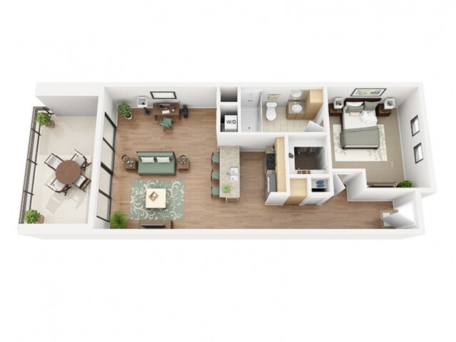 Meritage Floor Plan - Ten Wine Lofts