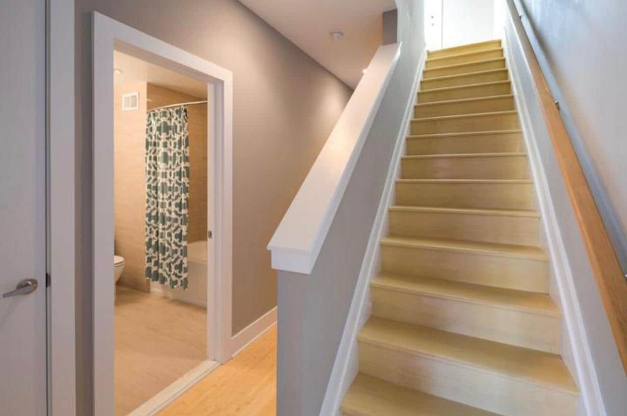 Second floor landing - 919 N 5th St