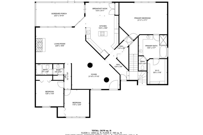 Building Photo - Stunning all-brick home on a large wooded lot