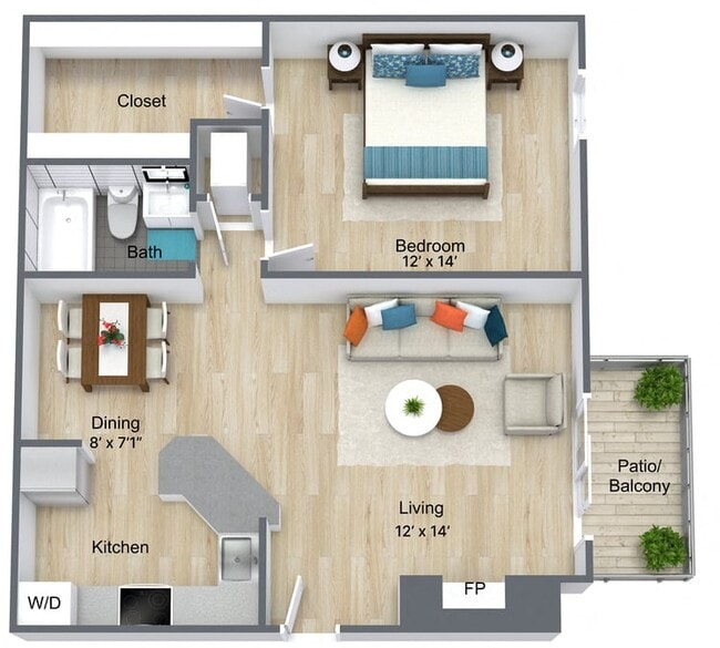 Floorplan - Bellevue West