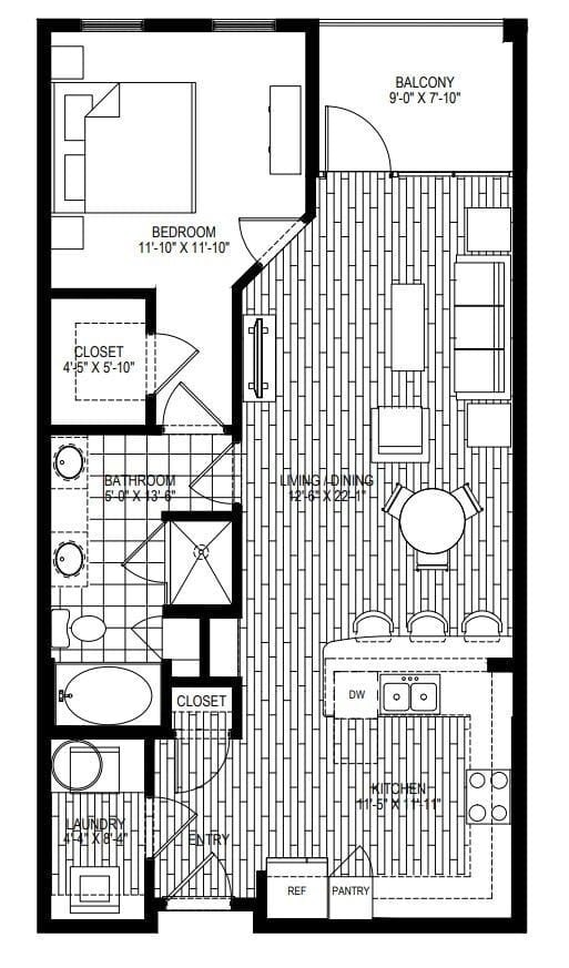 Floorplan - Millennium High Street