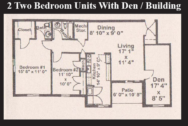 Floorplan - Westwind Village Apartments