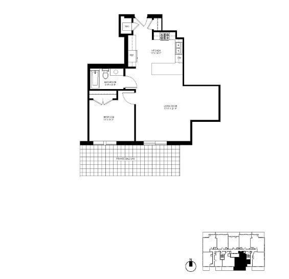 Floorplan - 1323 W Morse Ave