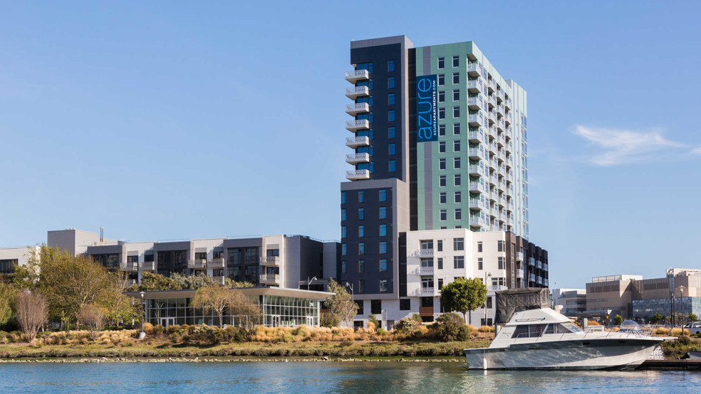 View of Azure Apartments from Mission Bay - Azure