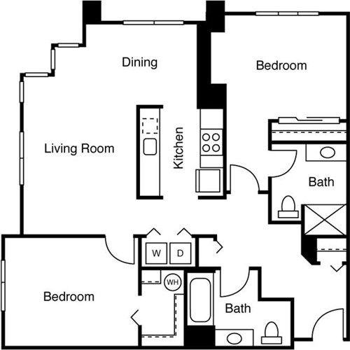 Floorplan - City Square Bellevue