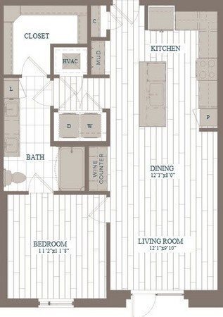 Floorplan - The Hudson