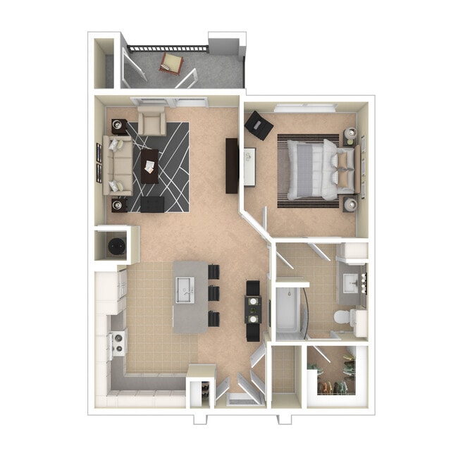 Floorplan - Palladium Garland Senior Living