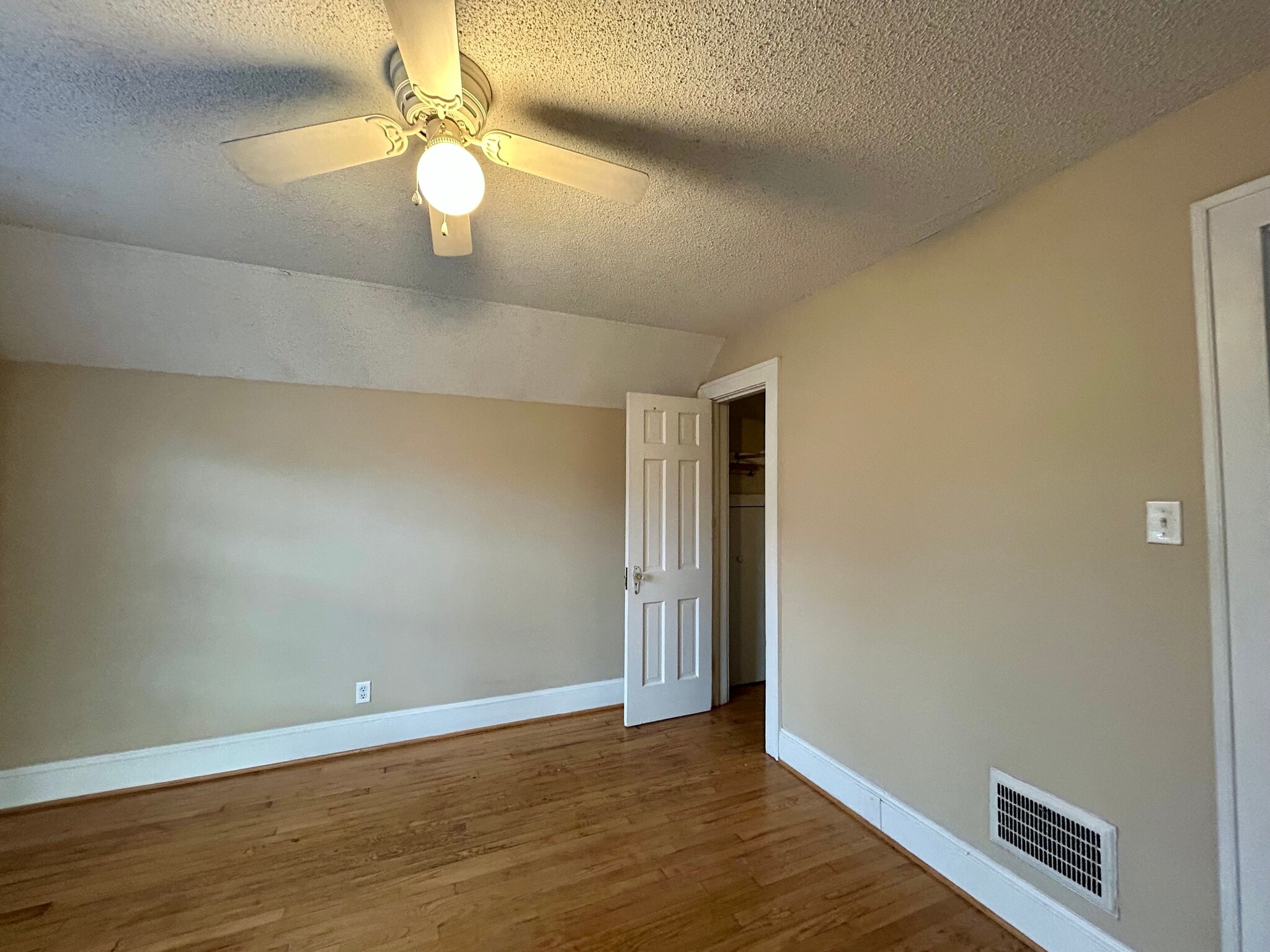Bedroom (2) closet has access to eave storage - 708 S Broad St
