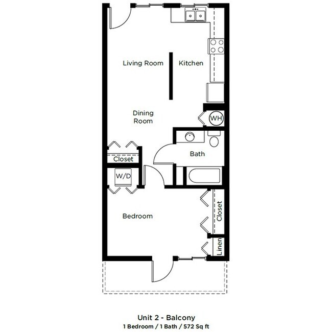 Floorplan - 1601 Colorado Apartments