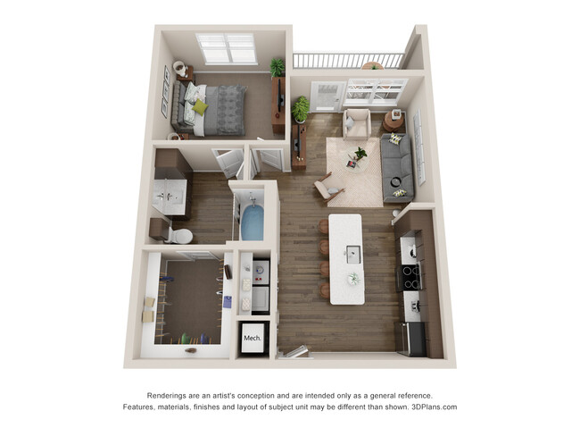 Floorplan - Aliso Briargate Apartments