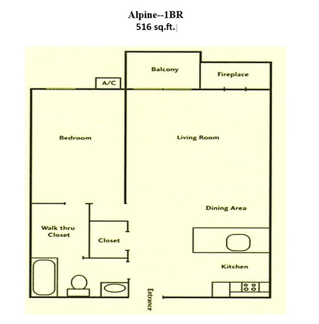 Alpine Floor Plan - Forest Park Court
