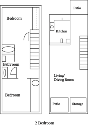 Floorplan - Parkview Commons Apartments