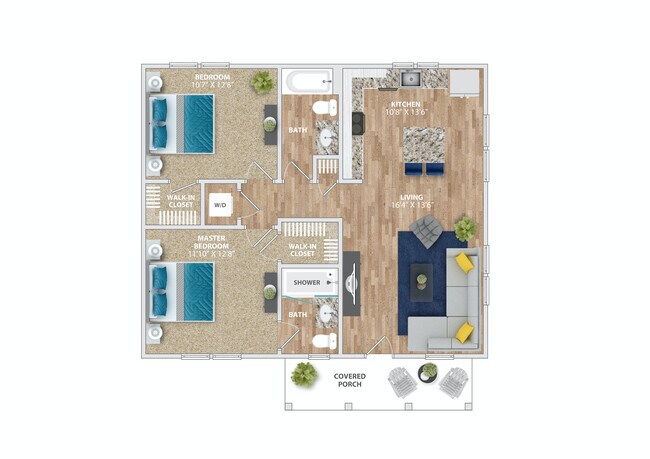 Floorplan - Swells Cottages