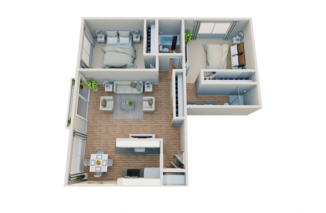 Floorplan - Sepulveda West Apartments