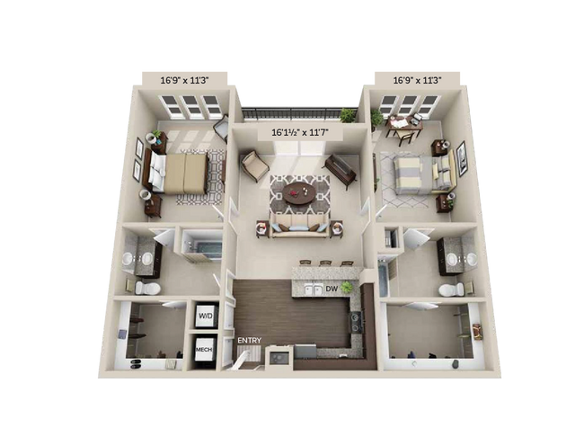 Floorplan - AVA South End