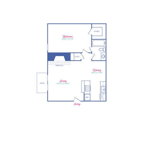 Floorplan - Sagamore Apartment Homes