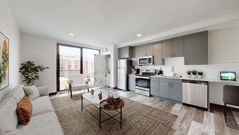 1BR/1BA - 541 SF - Style 1.5 - Art District Lofts