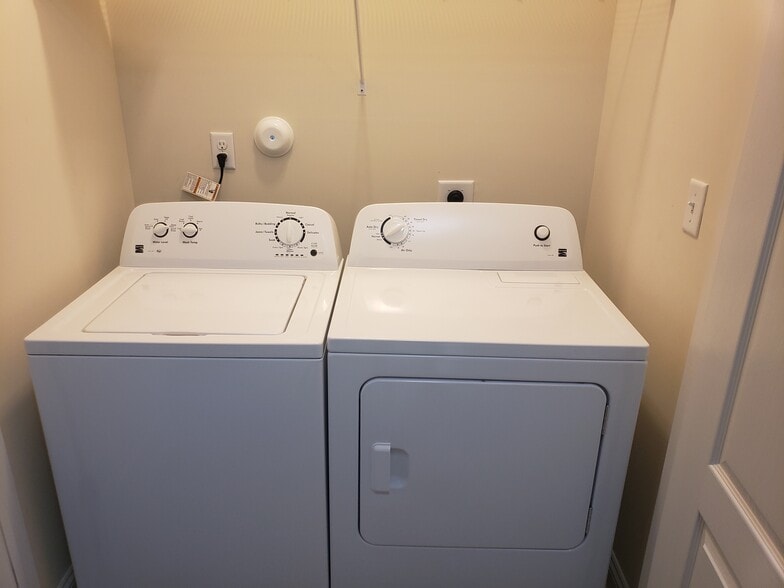 Washer & Dryer at Top of Steps - 216 Astra Ln