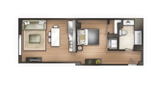 Floorplan - The Land Bank Loft Apartments