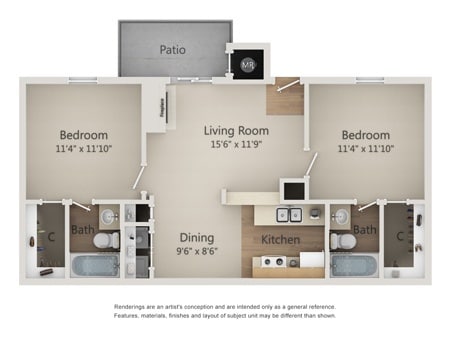 Floorplan - Bridge at Sterling Springs