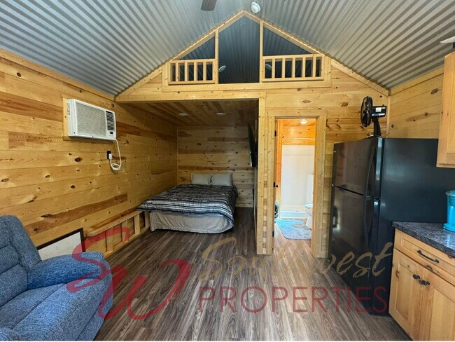 Building Photo - Escape to a peaceful, private retreat for one in this studio cabin!
