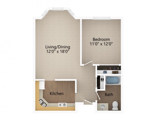 1 Bedroom - Eau Claire Oakwood Homes