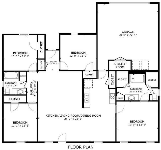 Building Photo - This spacious 4 bedroom, 2 bathroom home is waiting for you!