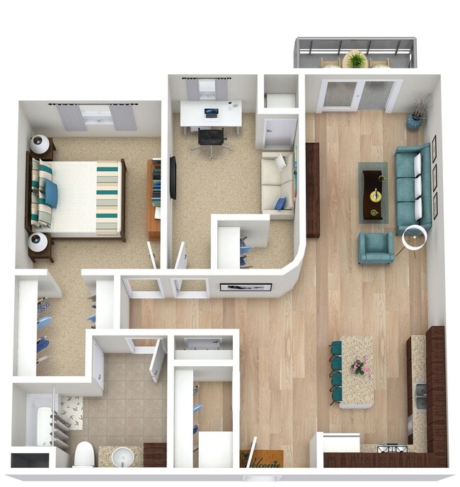 Floorplan - Grand35 Apartments - 55 Plus Active Adult