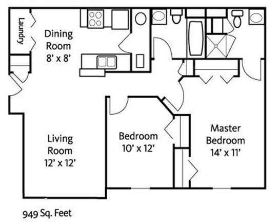 2BR/2BA - Noble Park