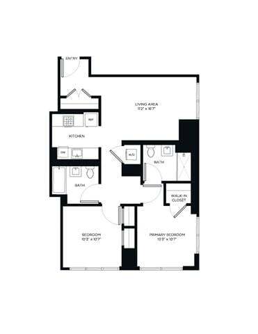 Floorplan - Third at Bankside