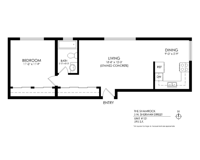 Floorplan - The Shamrock