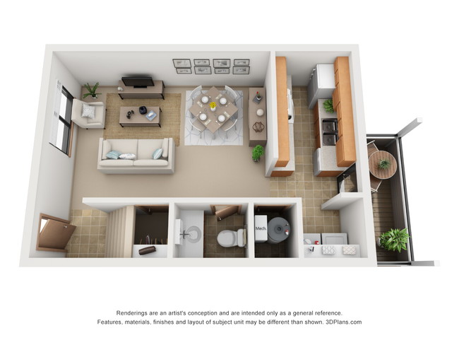 Floorplan - Jordan Creek and Mills