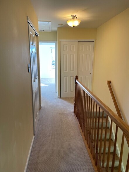 Hallways with two large closets - 44 Ramsgate Ct