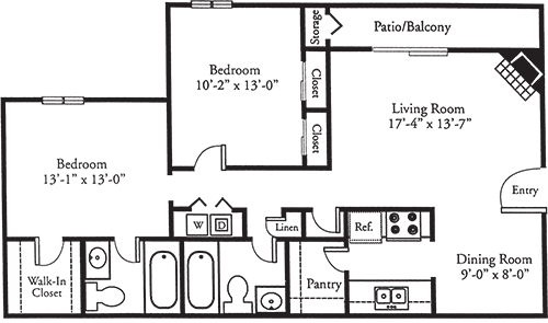 Floorplan - Johnston Creek Crossing