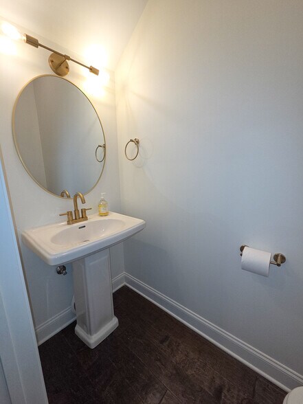 Downstairs bathroom - 3125 Saint Elmo Ave