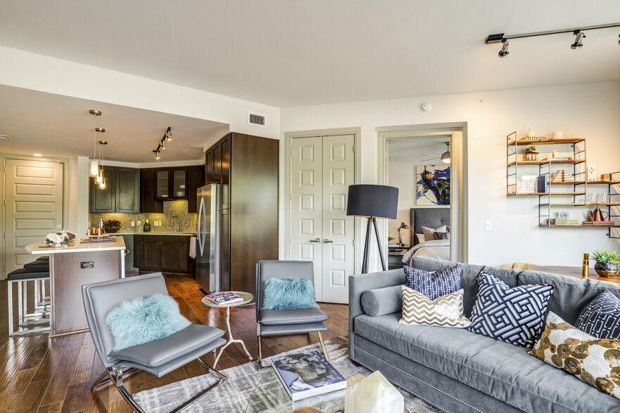 Model Living Room - Gables Cherry Creek